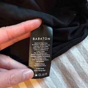 Babaton Black tie Tank